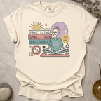 Practicing Small Talk Avoidance t-shirt