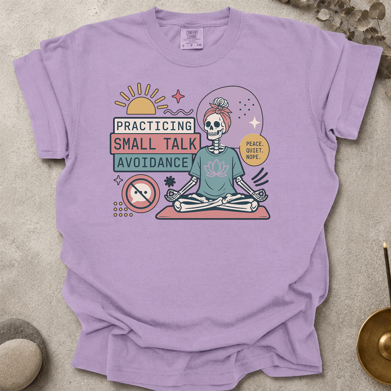 Practicing Small Talk Avoidance t-shirt