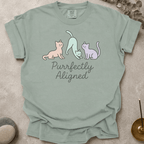 Purrfectly Aligned Cats t-shirt