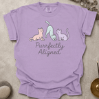 Purrfectly Aligned Cats t-shirt