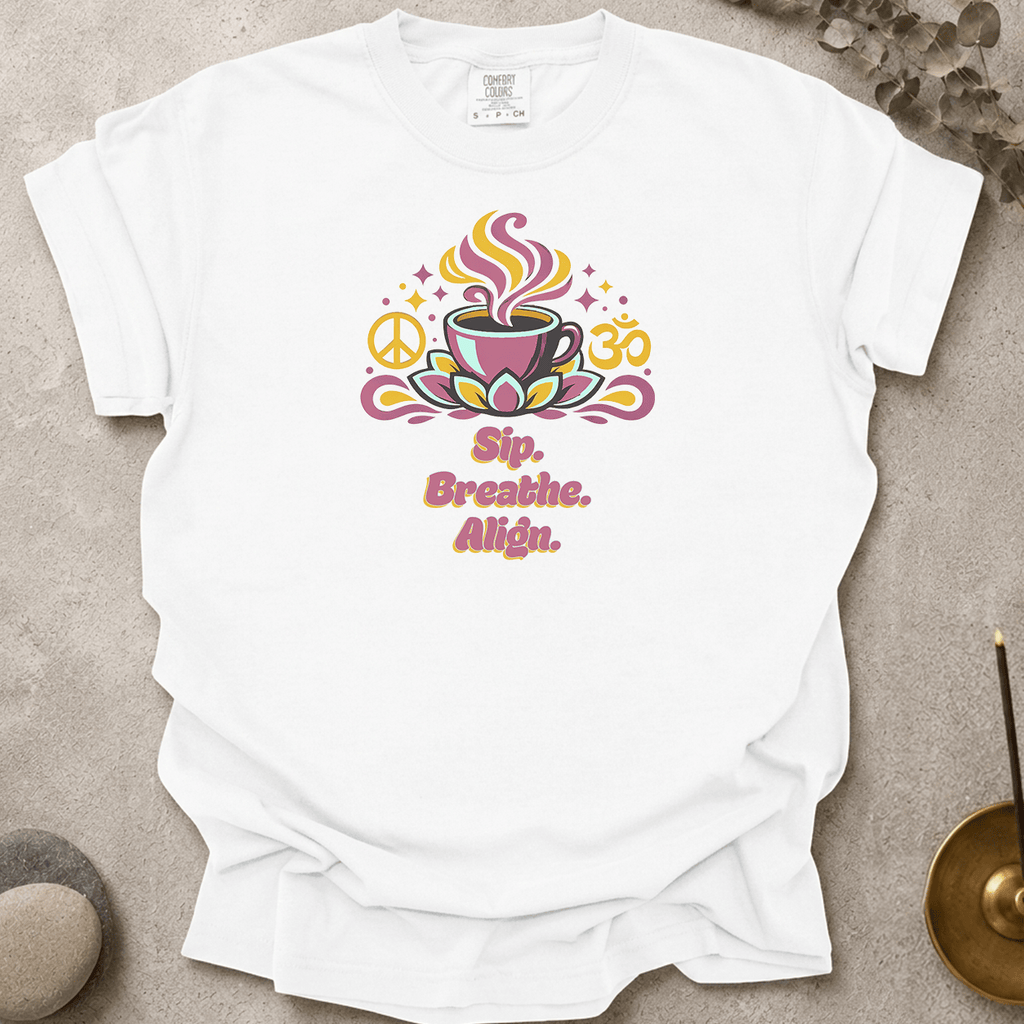 Sip Breathe Align t-shirt