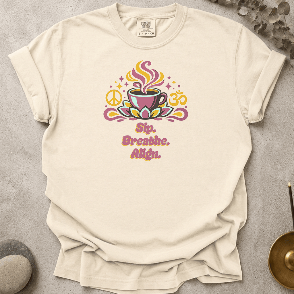 Sip Breathe Align t-shirt