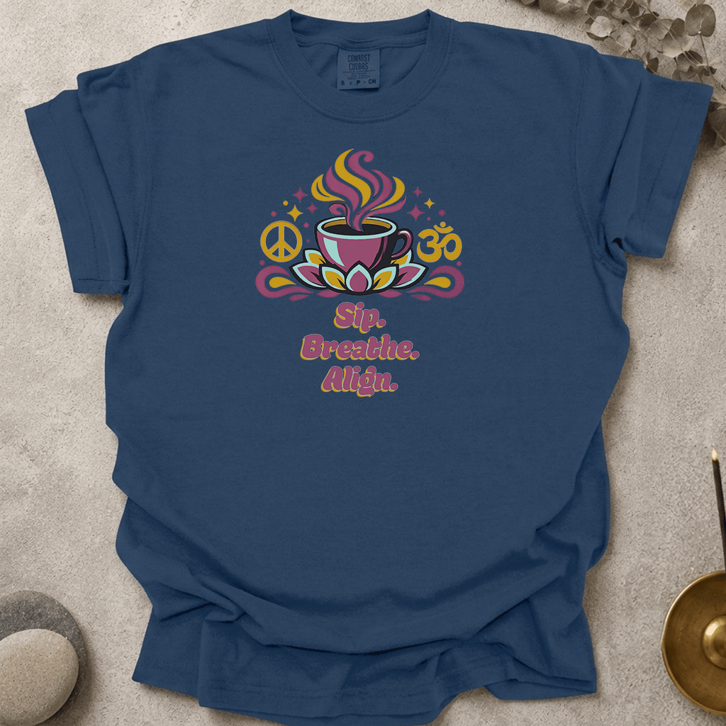 Sip Breathe Align t-shirt