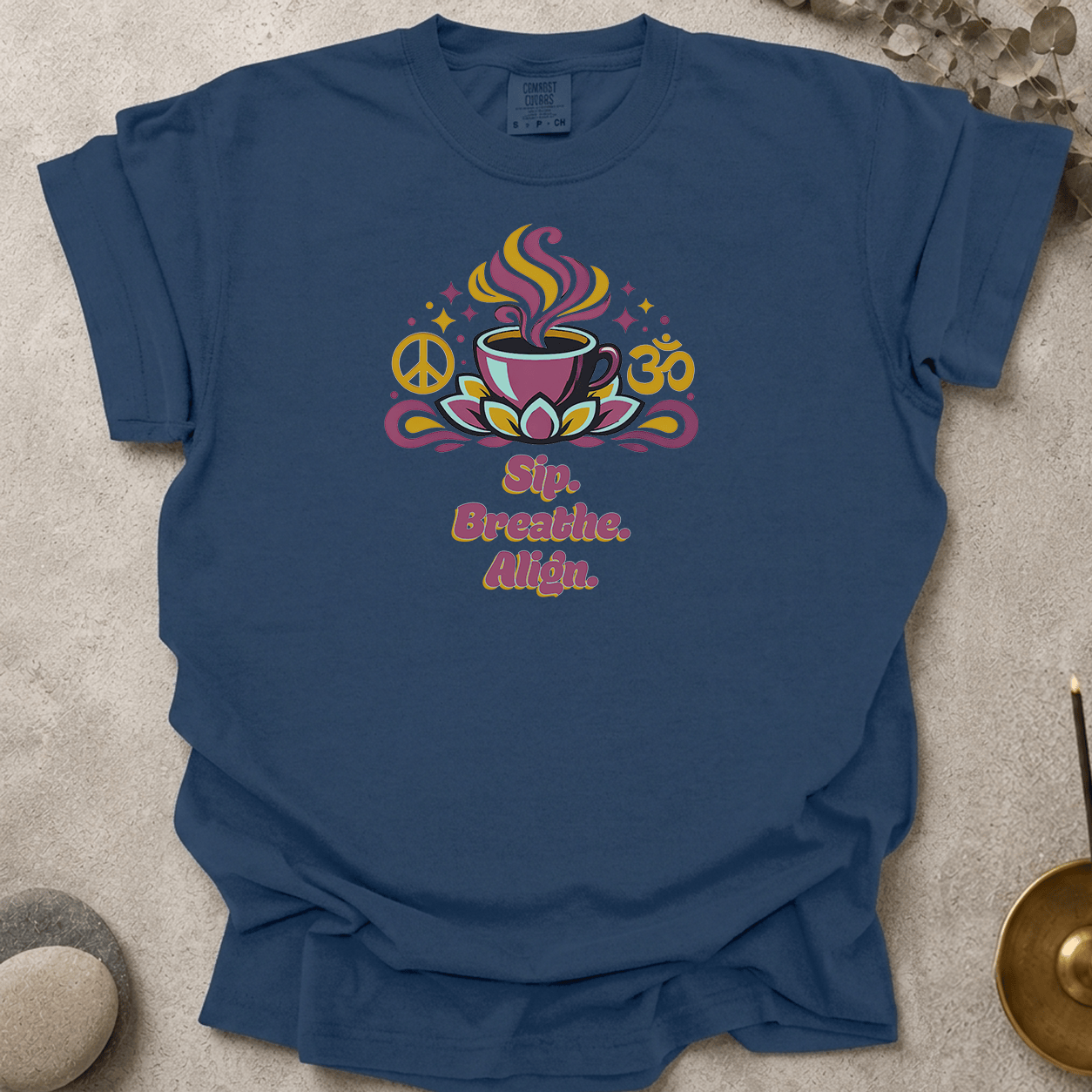 Sip Breathe Align t-shirt