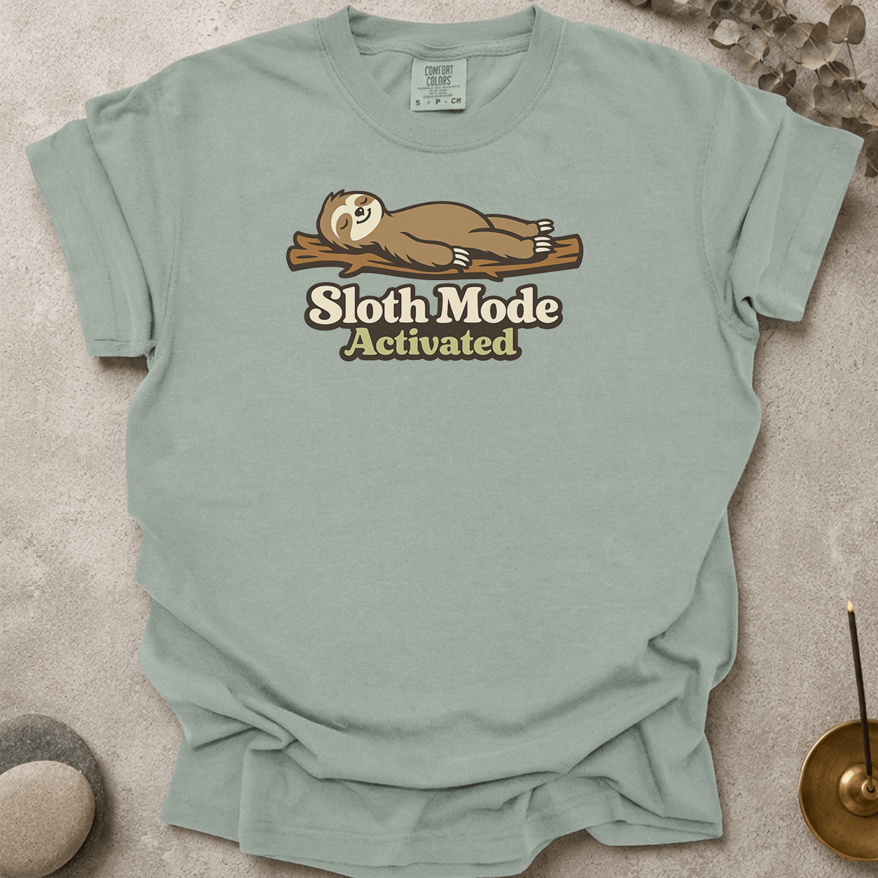 Sloth Mode Activated t-shirt
