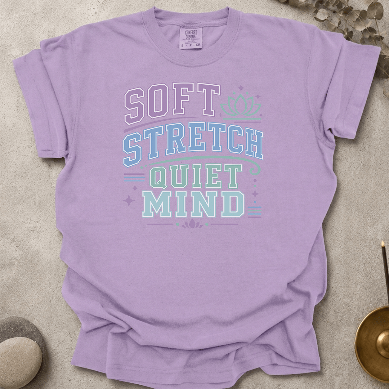 Soft Stretch Quiet Mind t-shirt