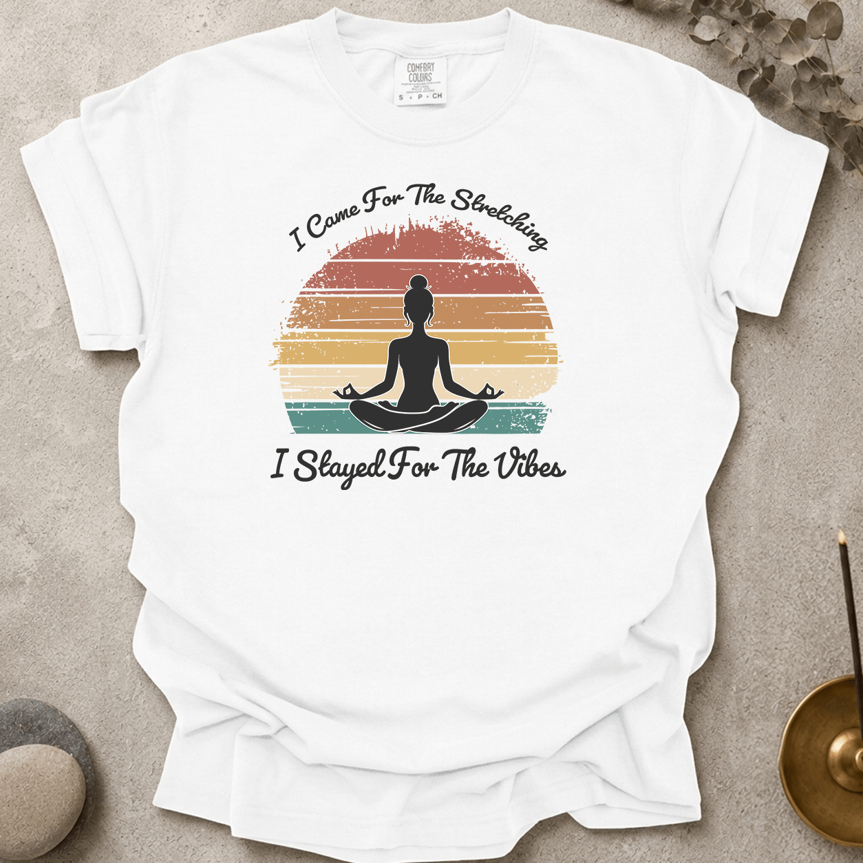 Stayed for the vibes t-shirt