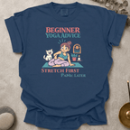 Stretch First Panic Later t-shirt