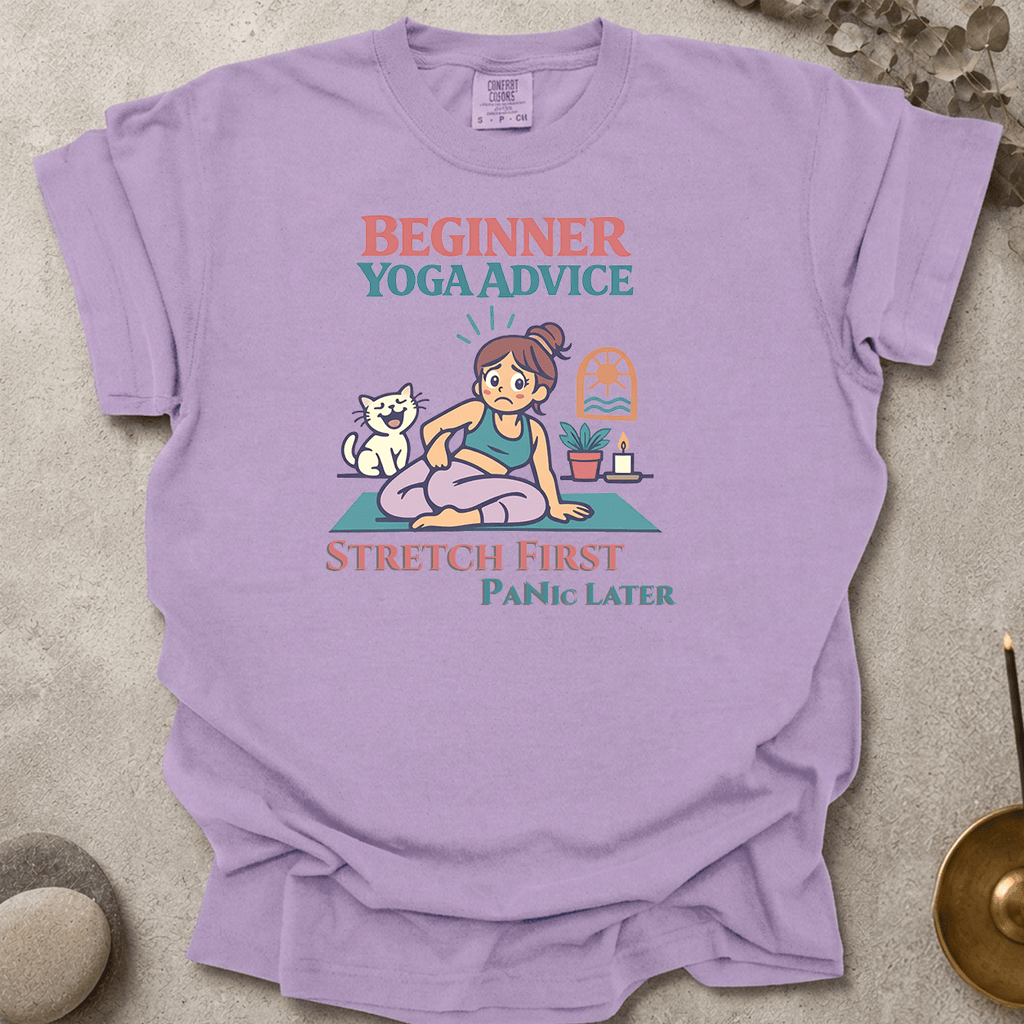 Stretch First Panic Later t-shirt