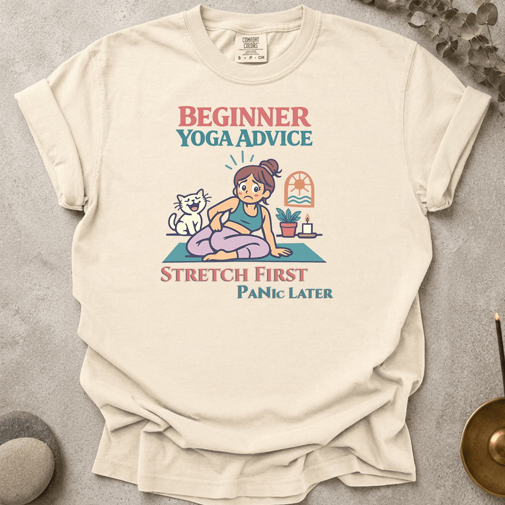 Stretch First Panic Later t-shirt