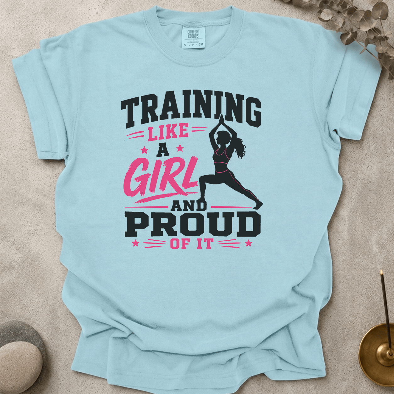 Training Like a Girl t-shirt