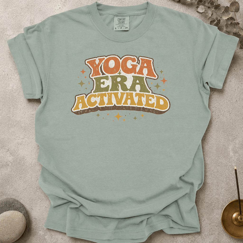 Yoga Era Activated_Distressed t-shirt