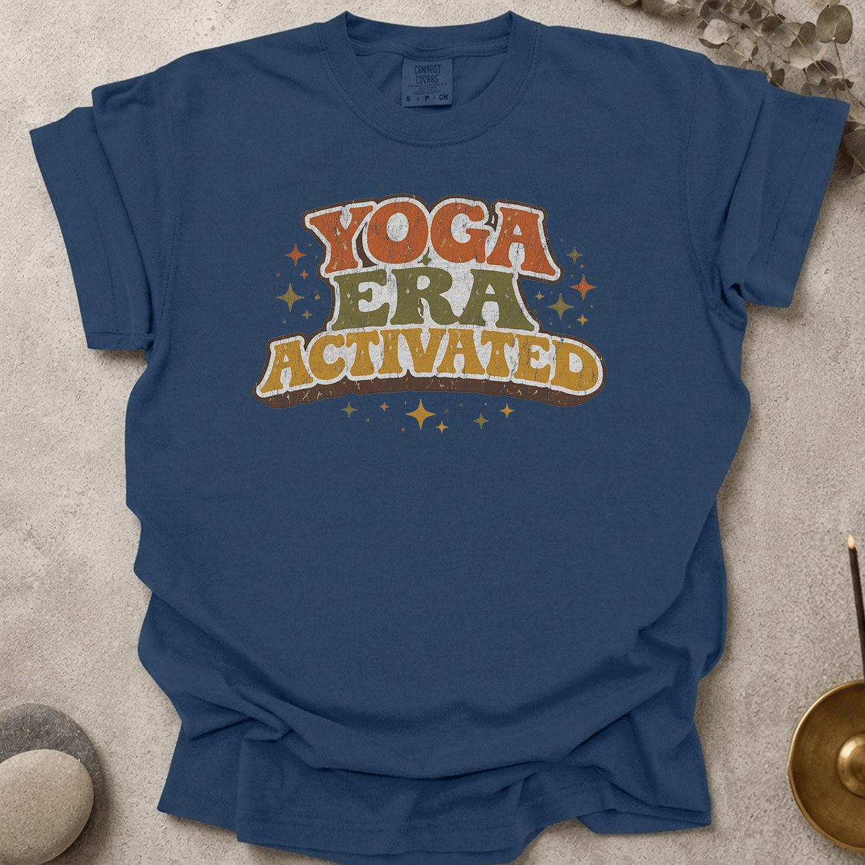 Yoga Era Activated_Distressed t-shirt