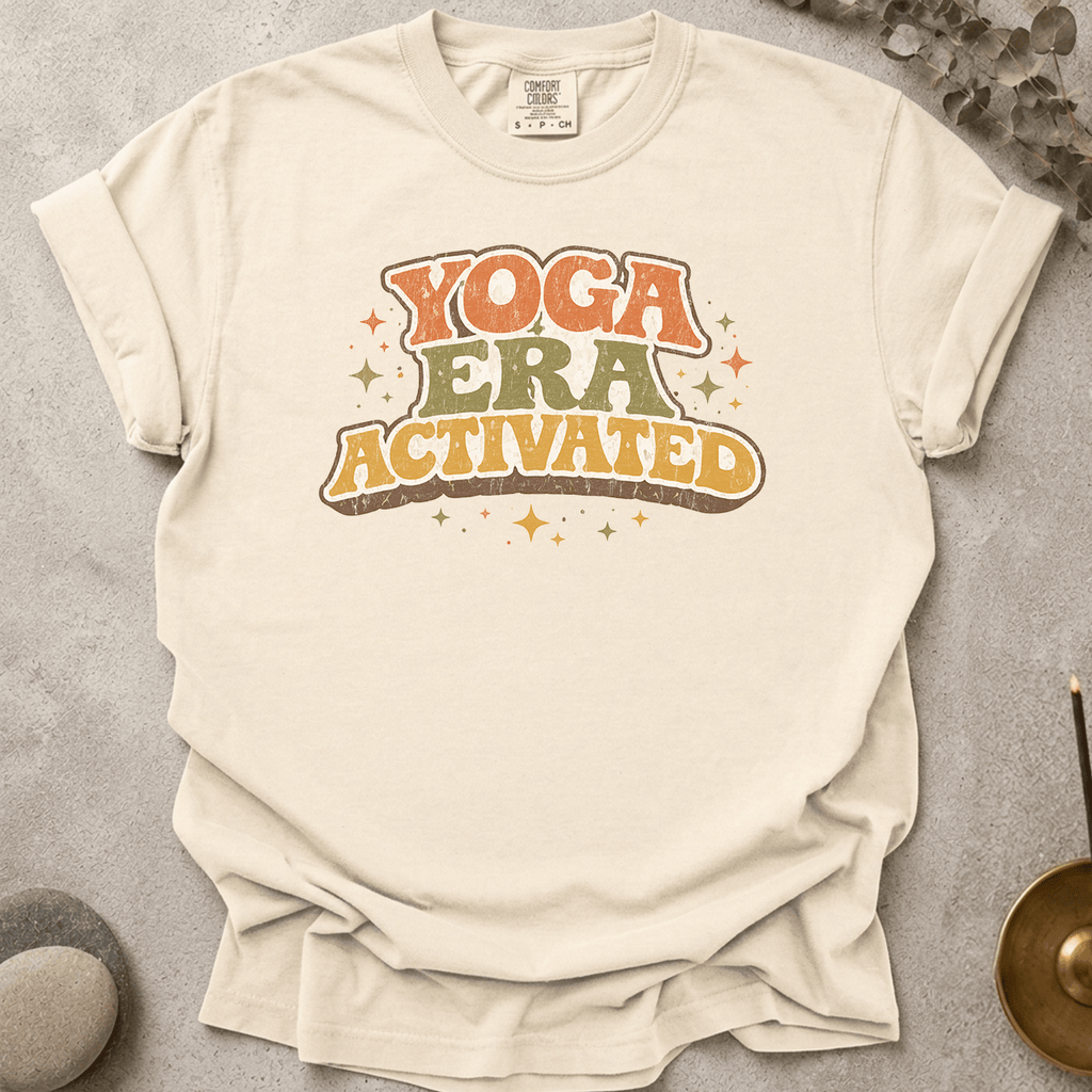 Yoga Era Activated_Distressed t-shirt