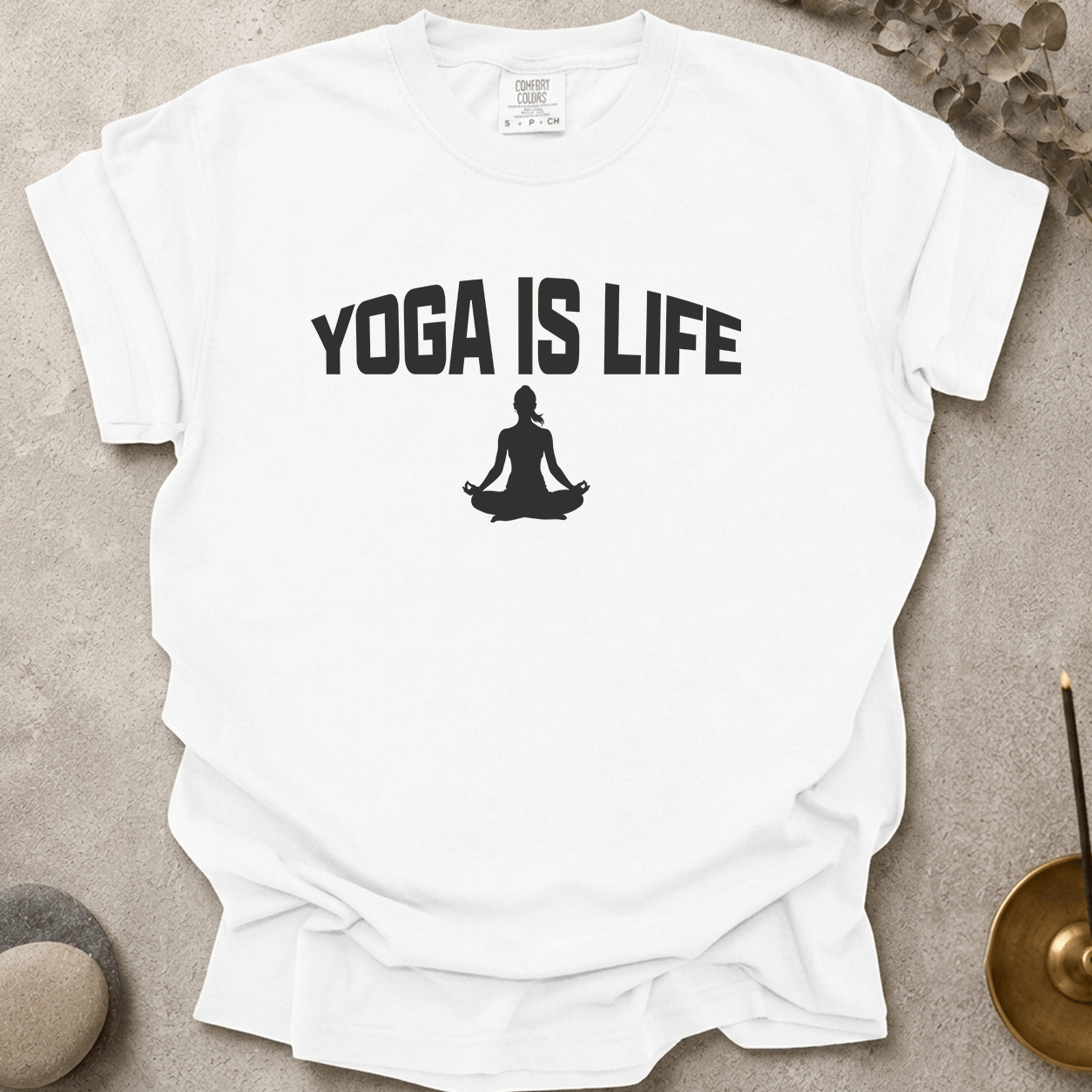 Yoga Is Life t-shirt