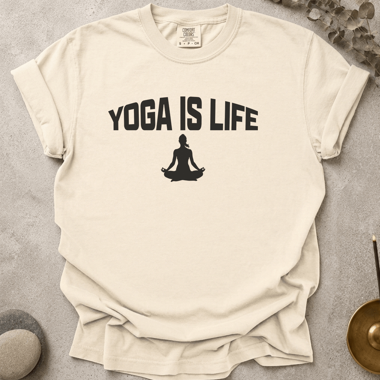 Yoga Is Life t-shirt