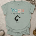 Yoga Is My Happy Hour t-shirt