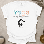 Yoga Is My Happy Hour t-shirt