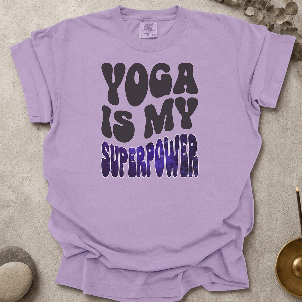 Yoga is my Superpower t-shirt