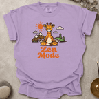 Zen Mode Giraffe t-shirt