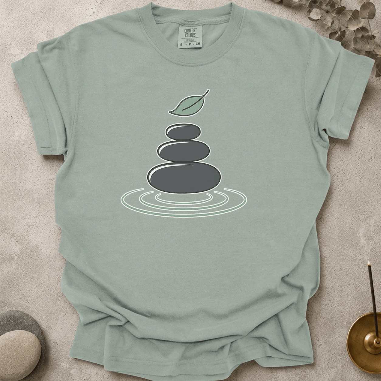 Zen Stone Stack t-shirt
