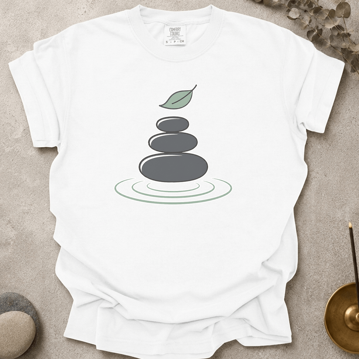 Zen Stone Stack t-shirt