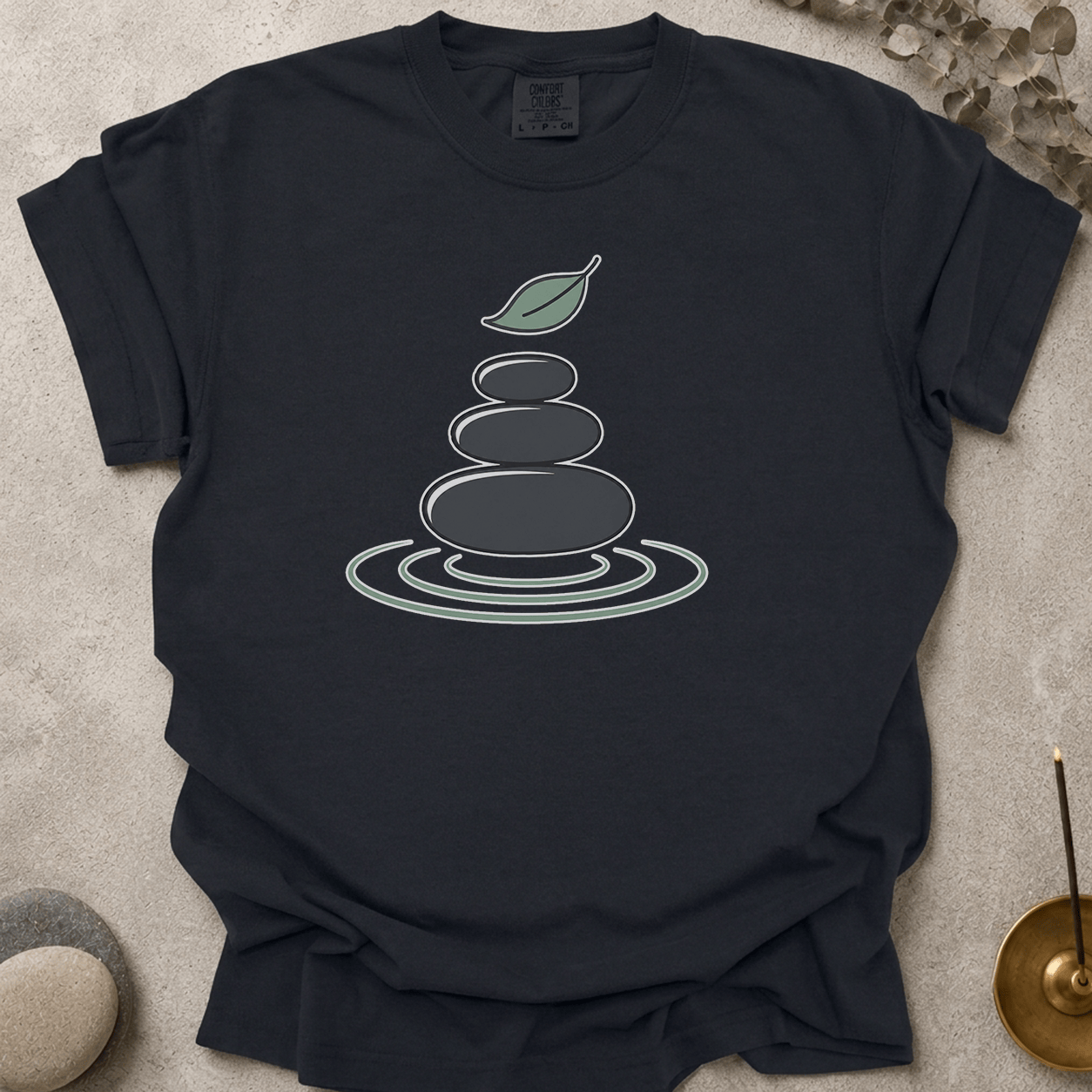 Zen Stone Stack t-shirt