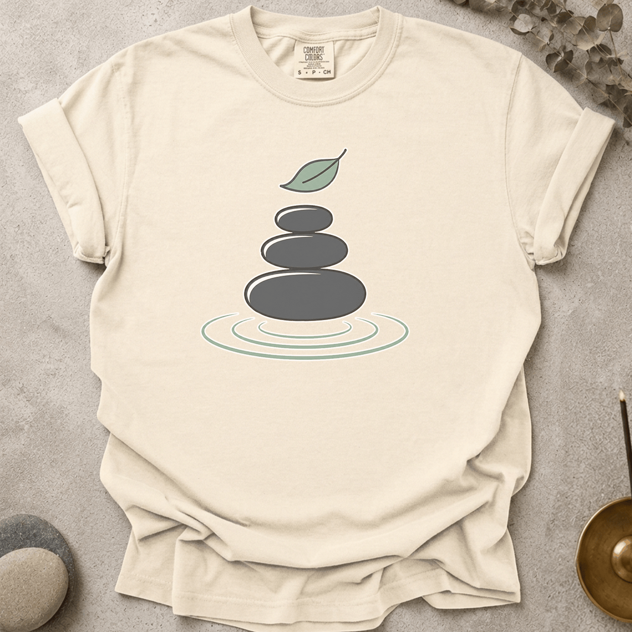 Zen Stone Stack t-shirt