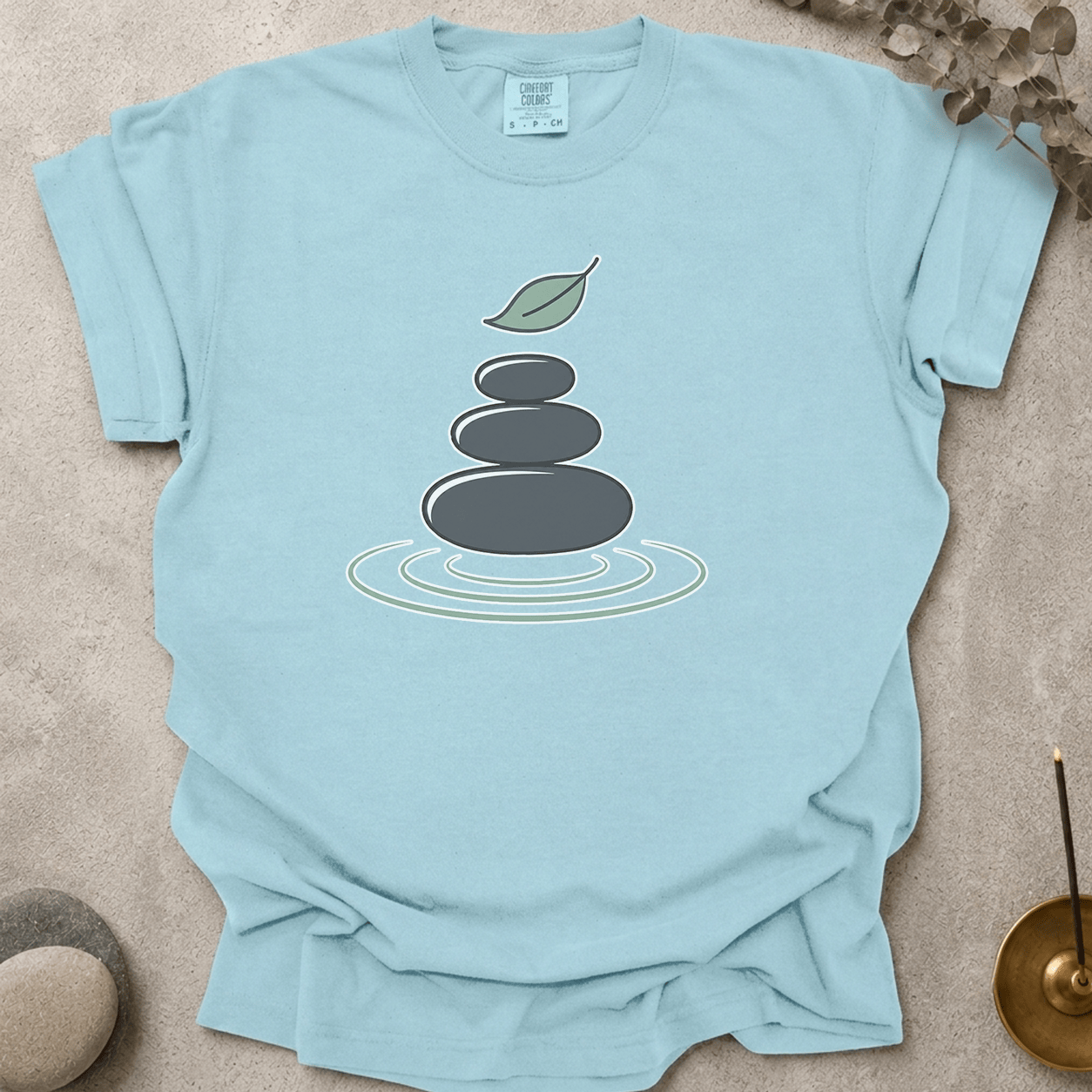 Zen Stone Stack t-shirt