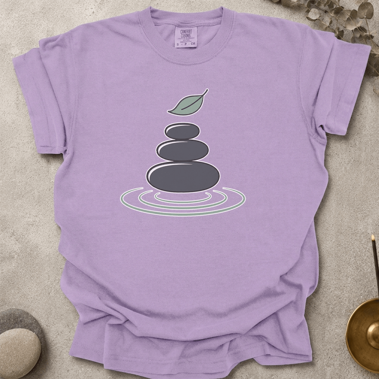 Zen Stone Stack t-shirt