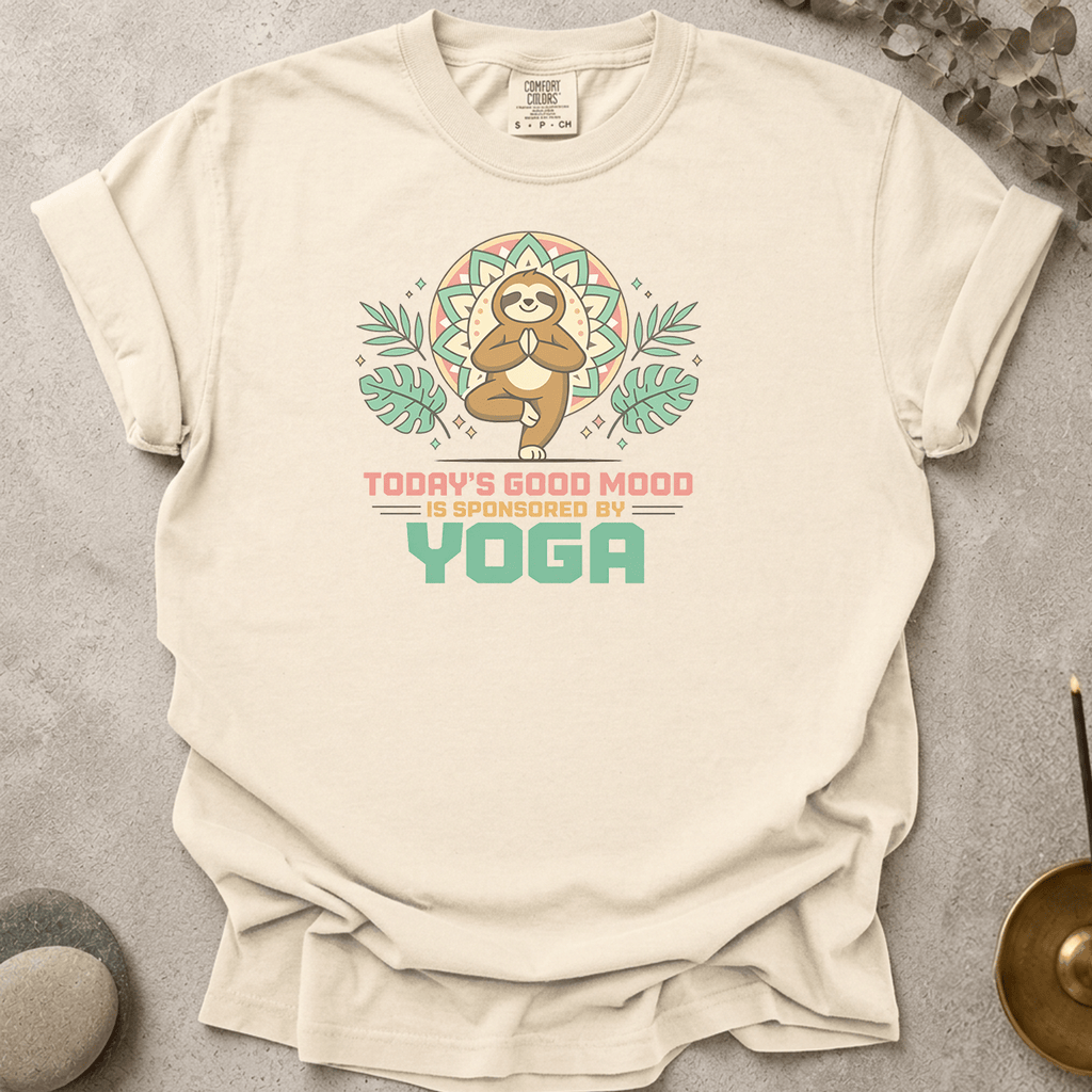 Today's Good Mood is Sponsored by Yoga t-shirt