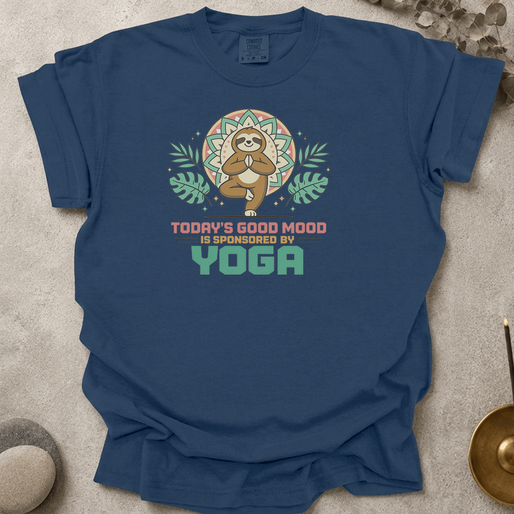 Today's Good Mood is Sponsored by Yoga t-shirt