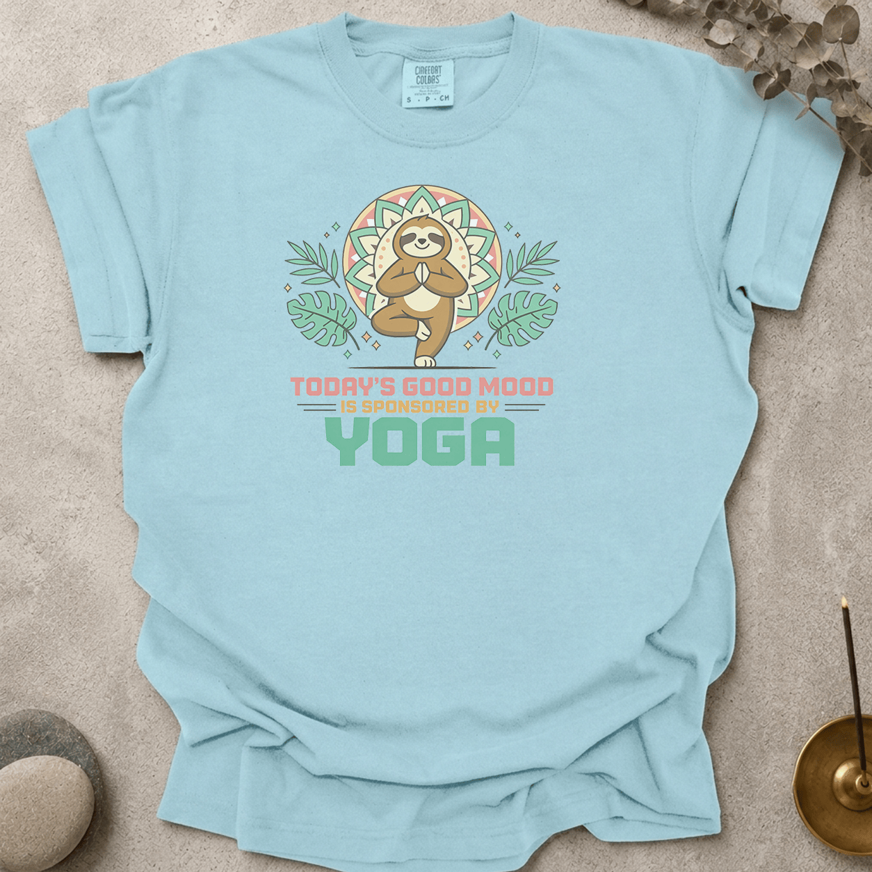 Today's Good Mood is Sponsored by Yoga t-shirt