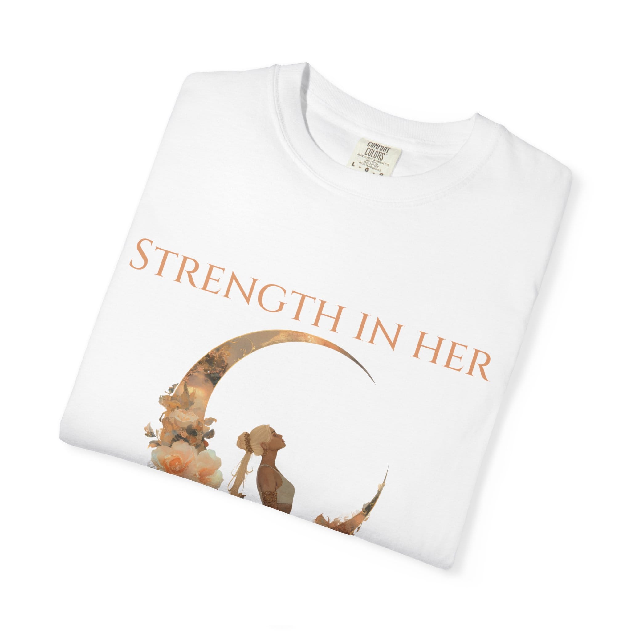 Strength in her softness t-shirt