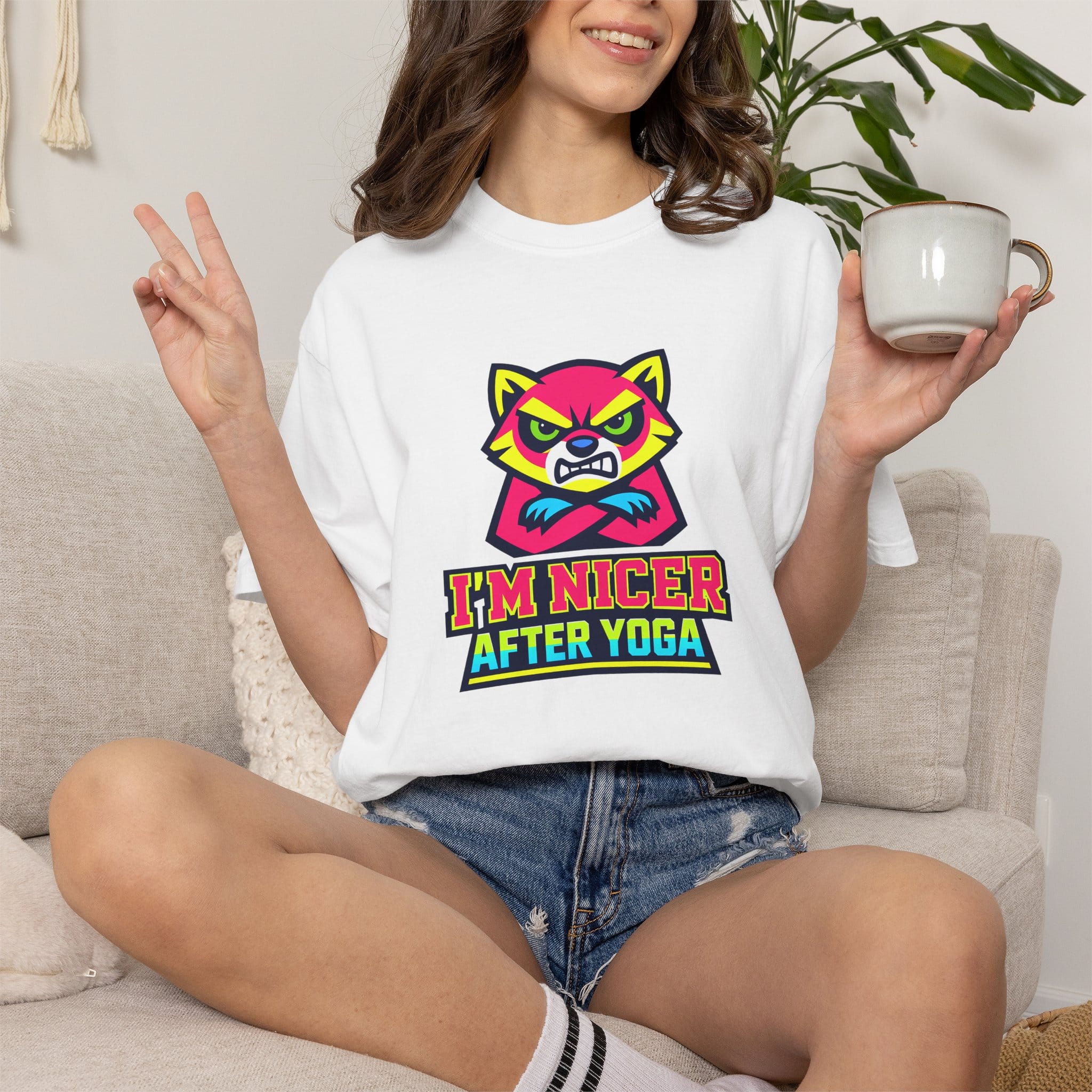 I'm Nicer After Yoga t-shirt