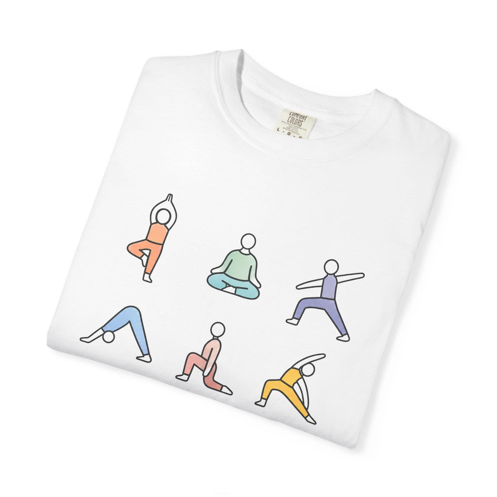 Yoga Pose Illustrations t-shirt