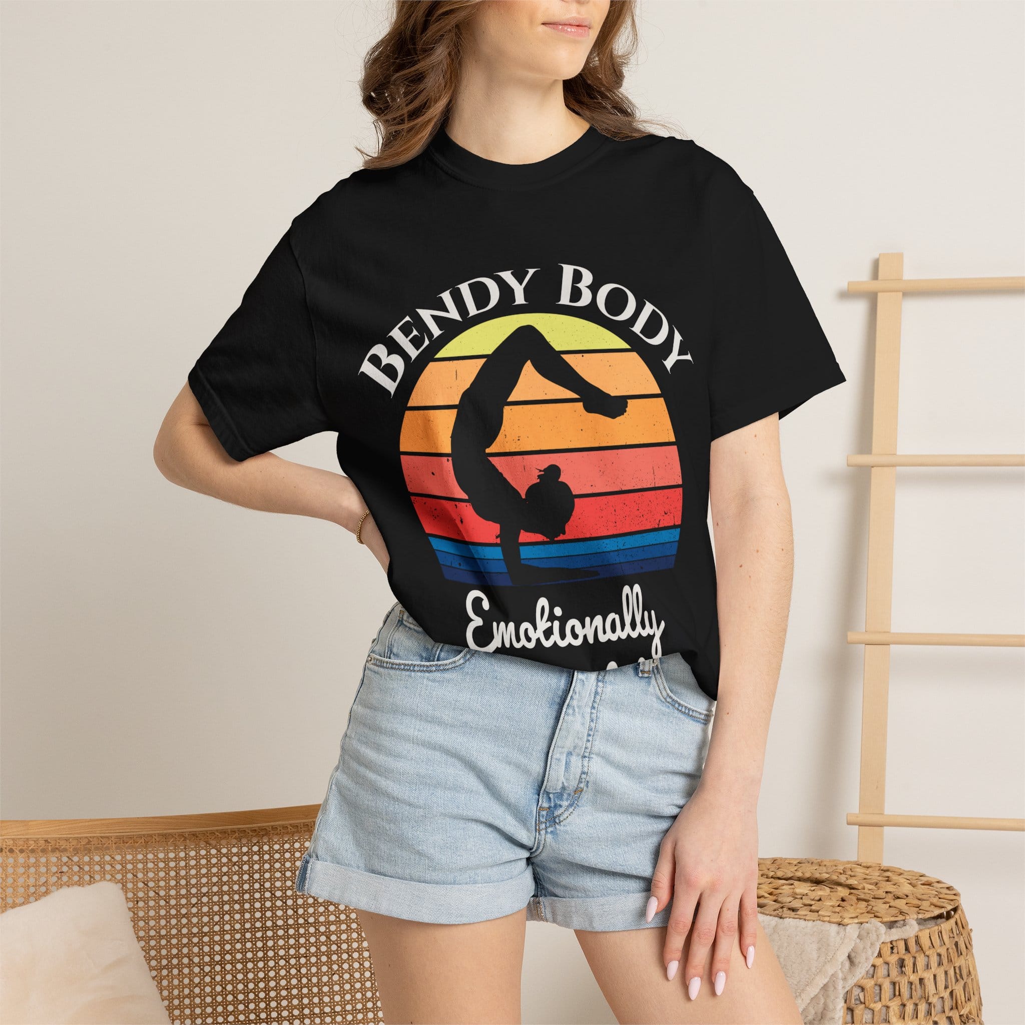 Bendy Body Emotionally Unavailable t-shirt