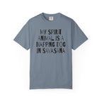 My Spirit Animal is a Napping Dog in Savasana t-shirt