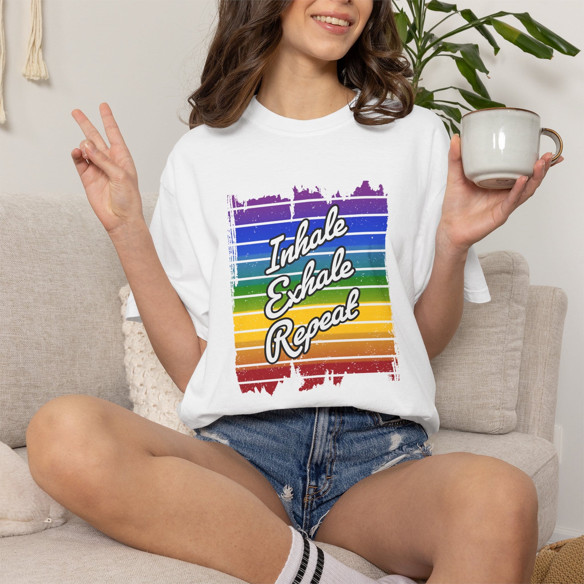 Inhale Exhale Repeat t-shirt