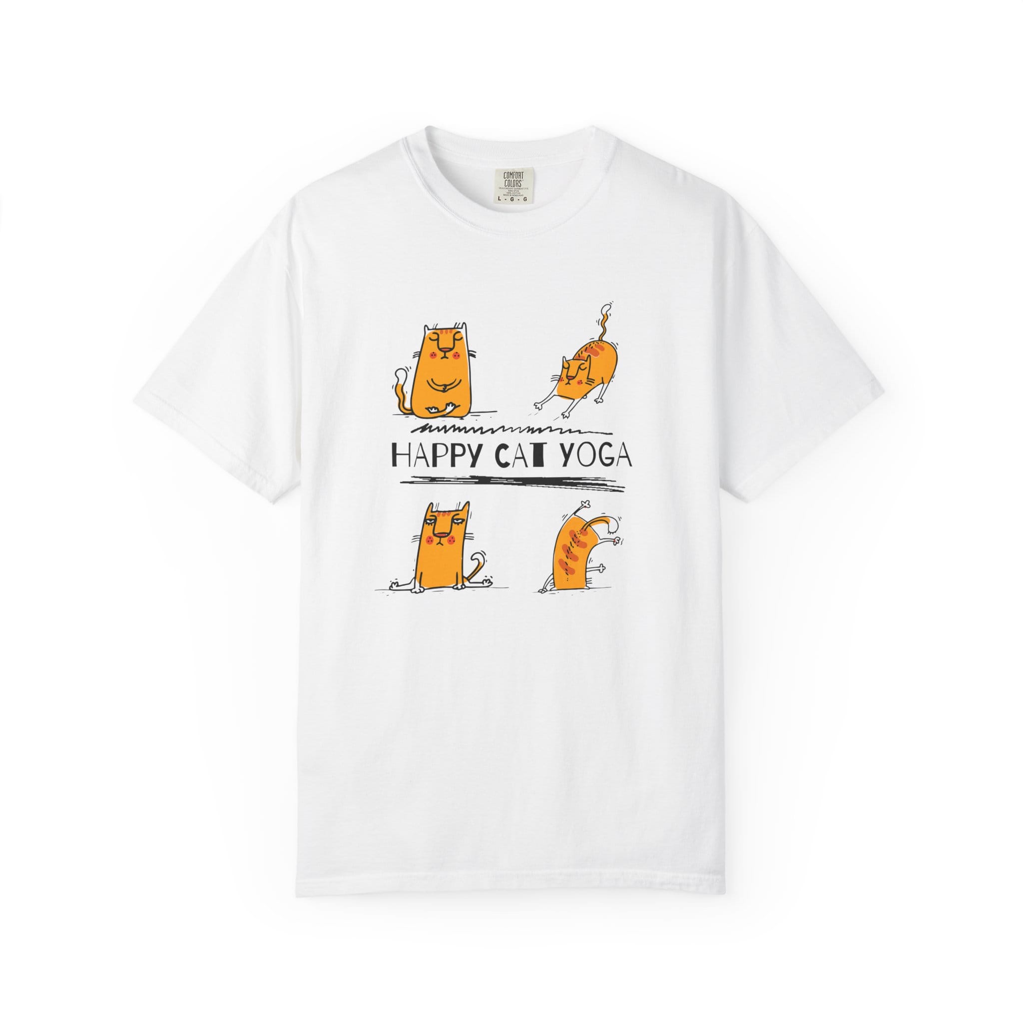 Happy Cat Yoga t-shirt