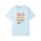 Drink Wine Pet Dogs Do Yoga t-shirt