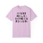 My Spirit Animal is a Napping Dog in Savasana t-shirt