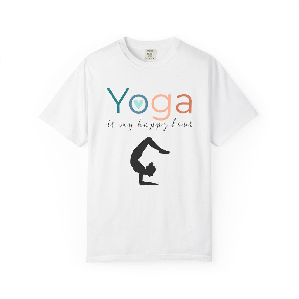 Yoga Is My Happy Hour t-shirt