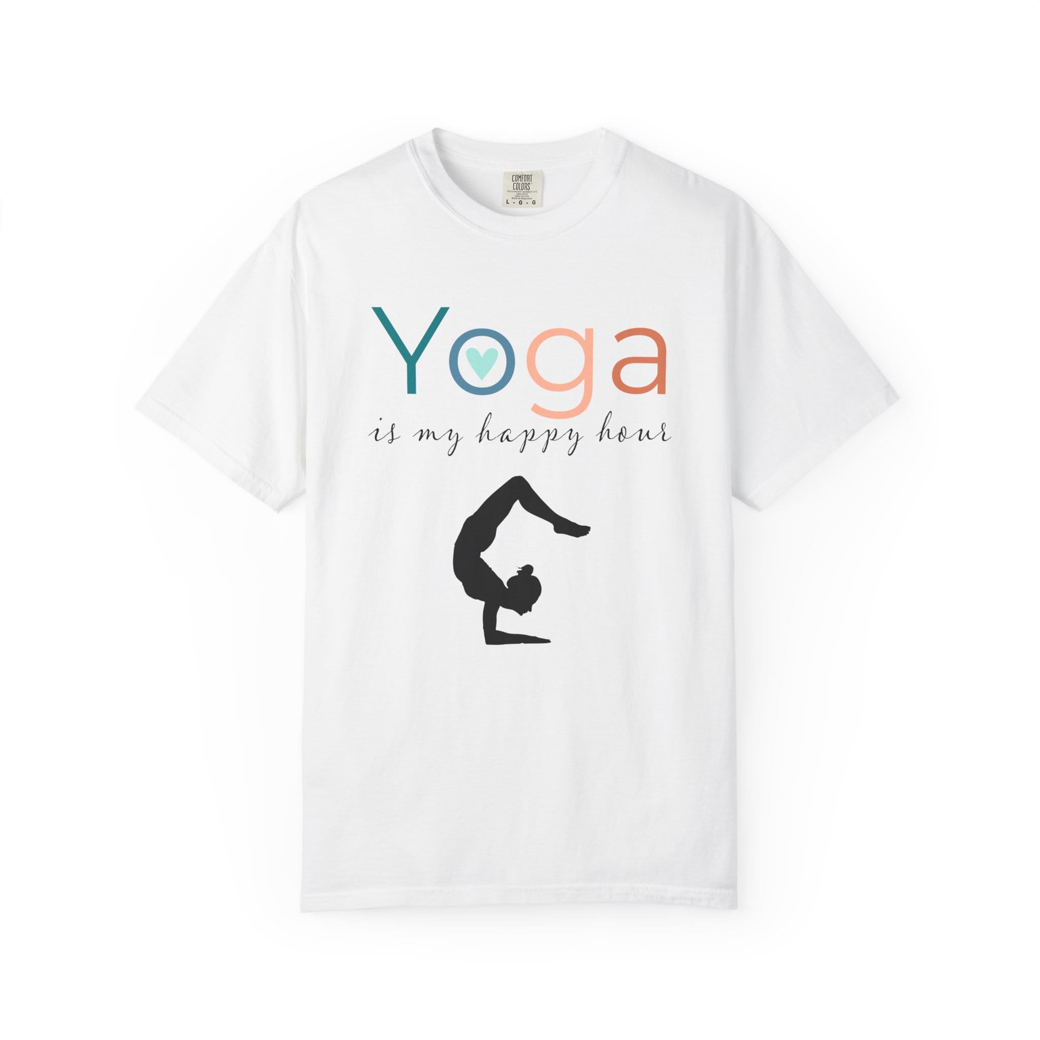 Yoga Is My Happy Hour t-shirt