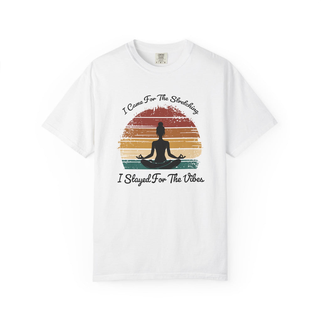 Stayed for the vibes t-shirt