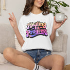 Groovy Healing in Progress t-shirt