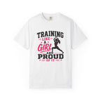 Training Like a Girl t-shirt