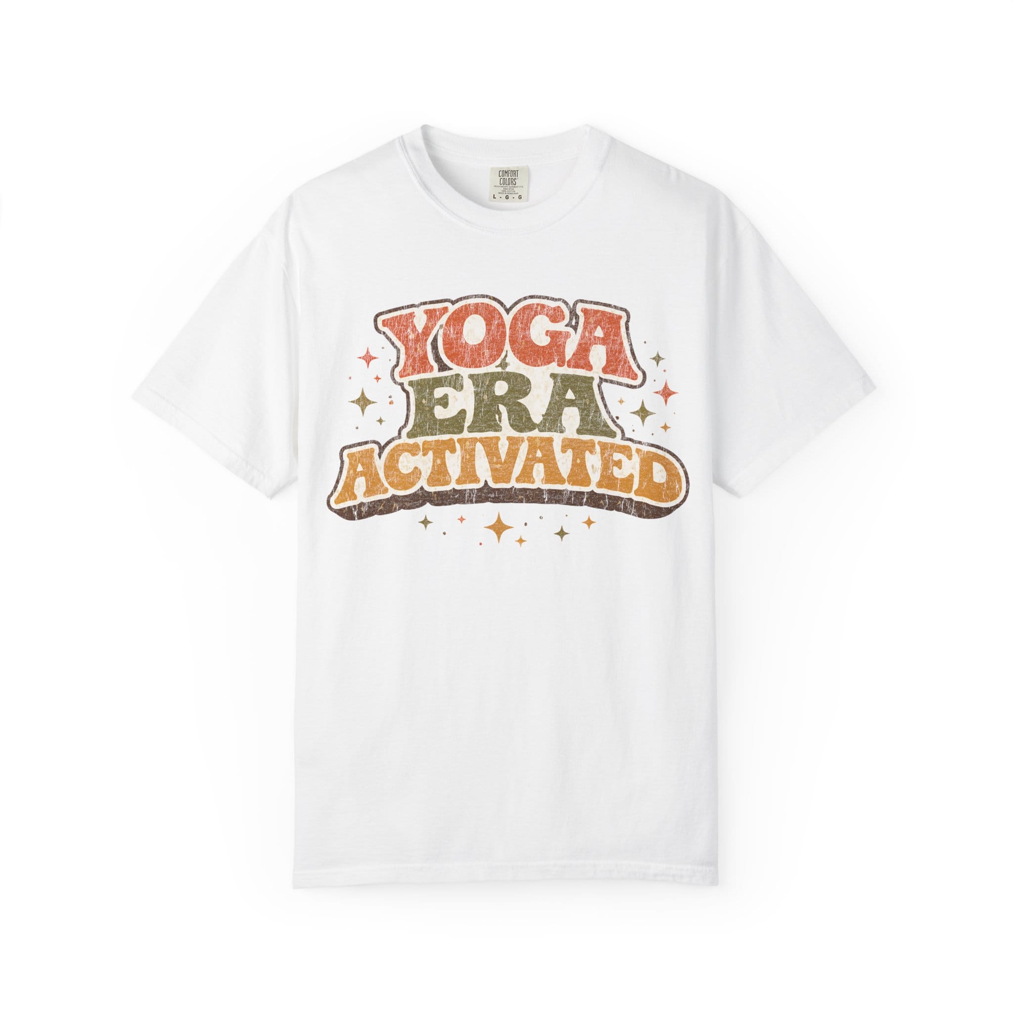 Yoga Era Activated_Distressed t-shirt