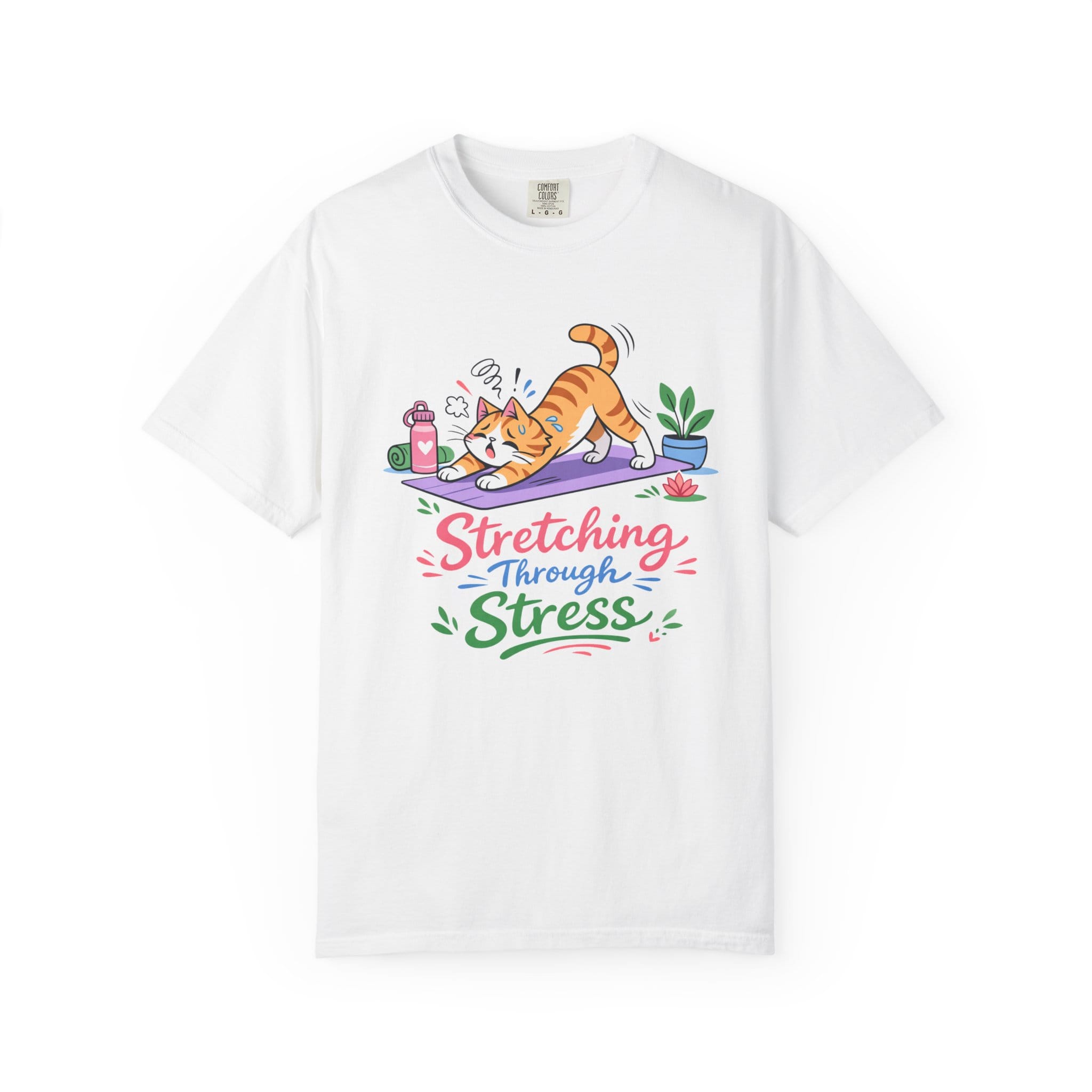 Stretching Through Stress t-shirt