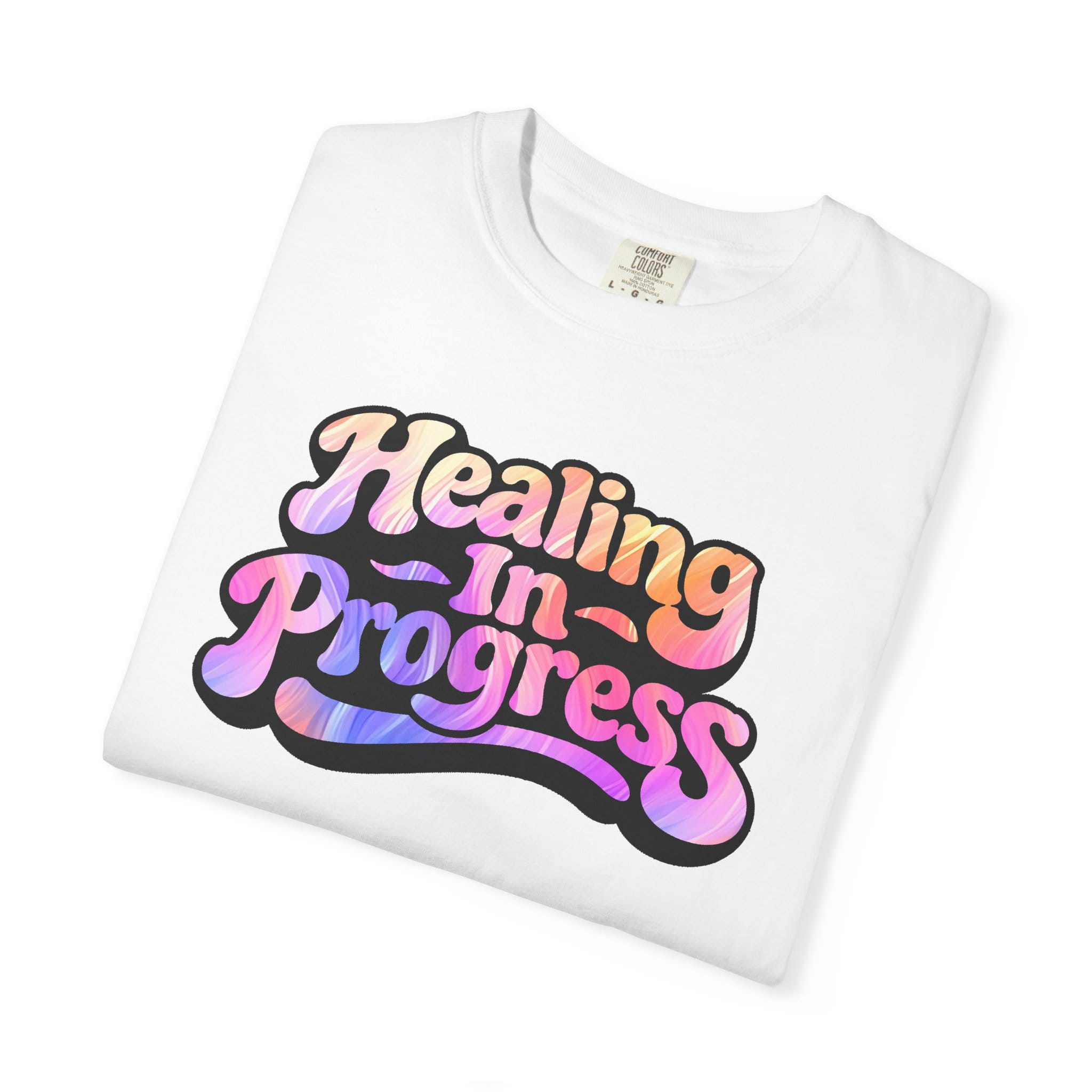 Groovy Healing in Progress t-shirt